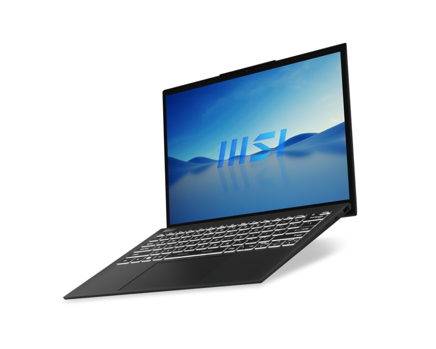 Prestige 13EVO laptop is MSI's lightest producitivty laptop at 990g, 16.9mm thin, equipped with latest intel 13th gen processor. It also has tobii aware technology for more privacy and security.